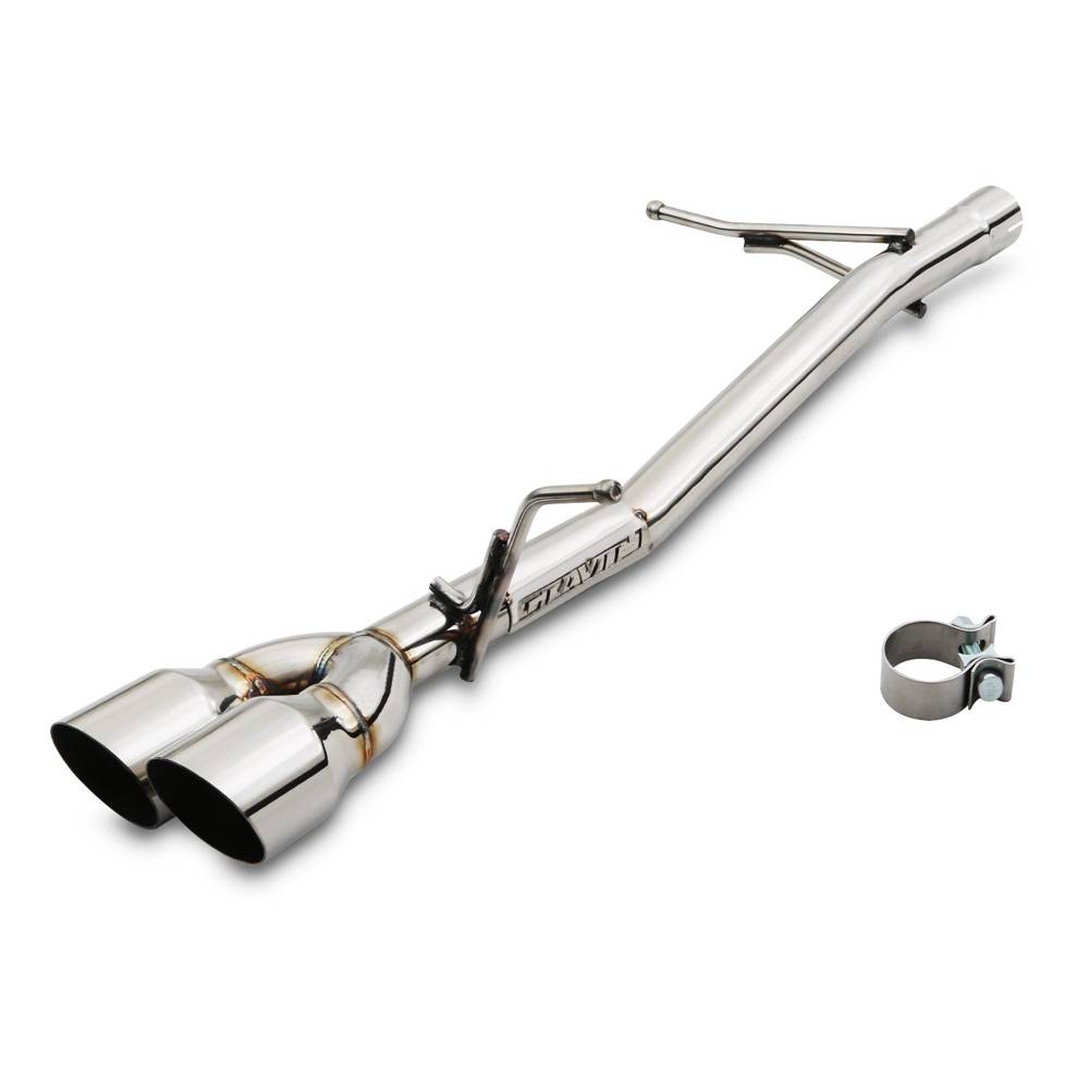 Exhaust Back Box Delete Pipe – Ford Fiesta MK7 MK7.5 1.0 Ecoboost 13-17-Gravity Performance