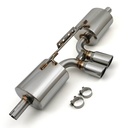 Stainless Rear Back Box – Porsche Boxster S 986 2.5 / 2.7 / 3.2 96-04-Gravity Performance