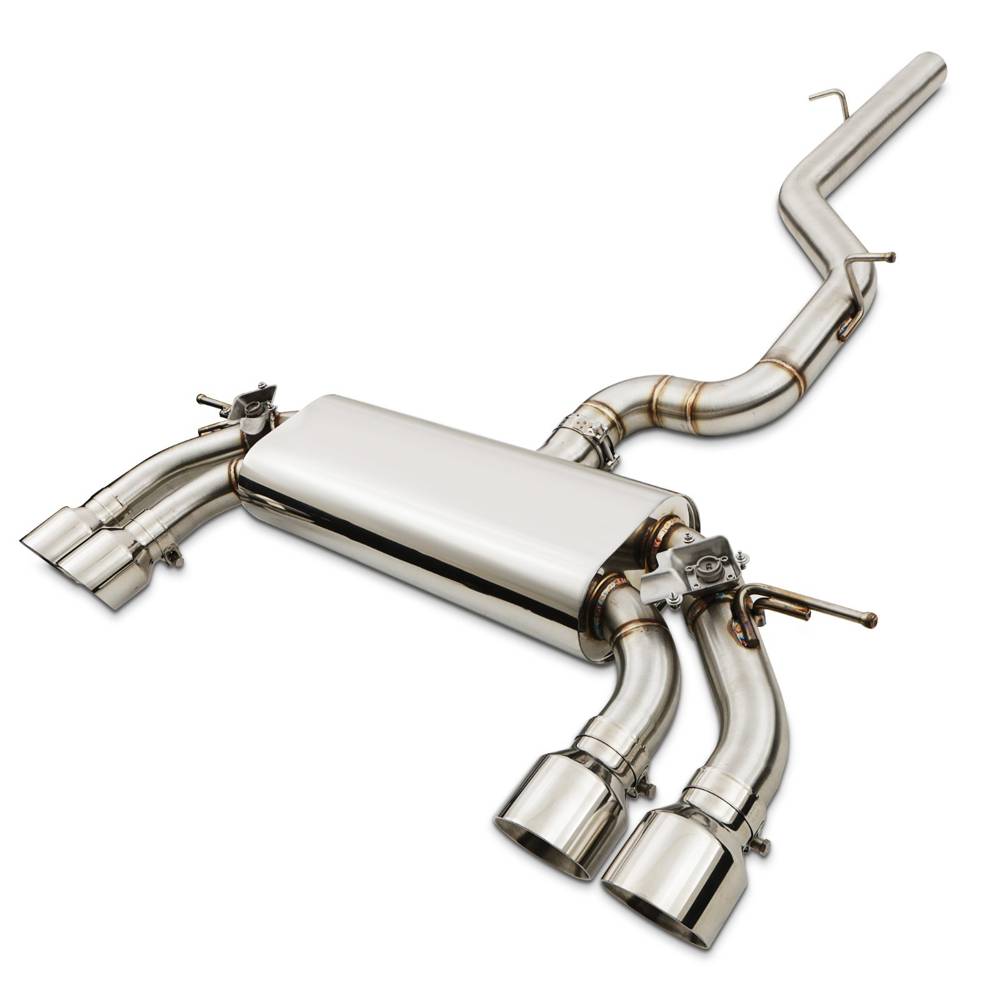 Valved Catback Exhaust System – Volkswagen VW Golf R MK7 2.0 TSI 13-20-Gravity Performance