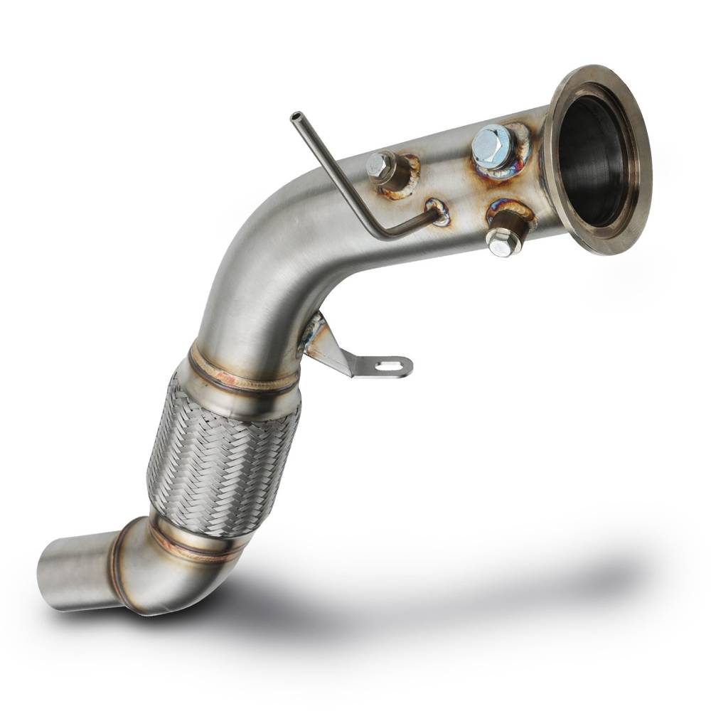 Exhaust Decat Downpipe – BMW 5 Series M57N2 E60 E61 2003-2010-Gravity Performance