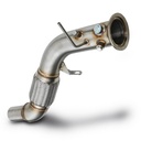Exhaust Decat Downpipe – BMW 5 Series M57N2 E60 E61 2003-2010-Gravity Performance