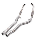 2.5″ Resonator Delete Pipes – Audi S4 / S5 B9 Quattro 3.0 V6 TFSI 15-19-Gravity Performance