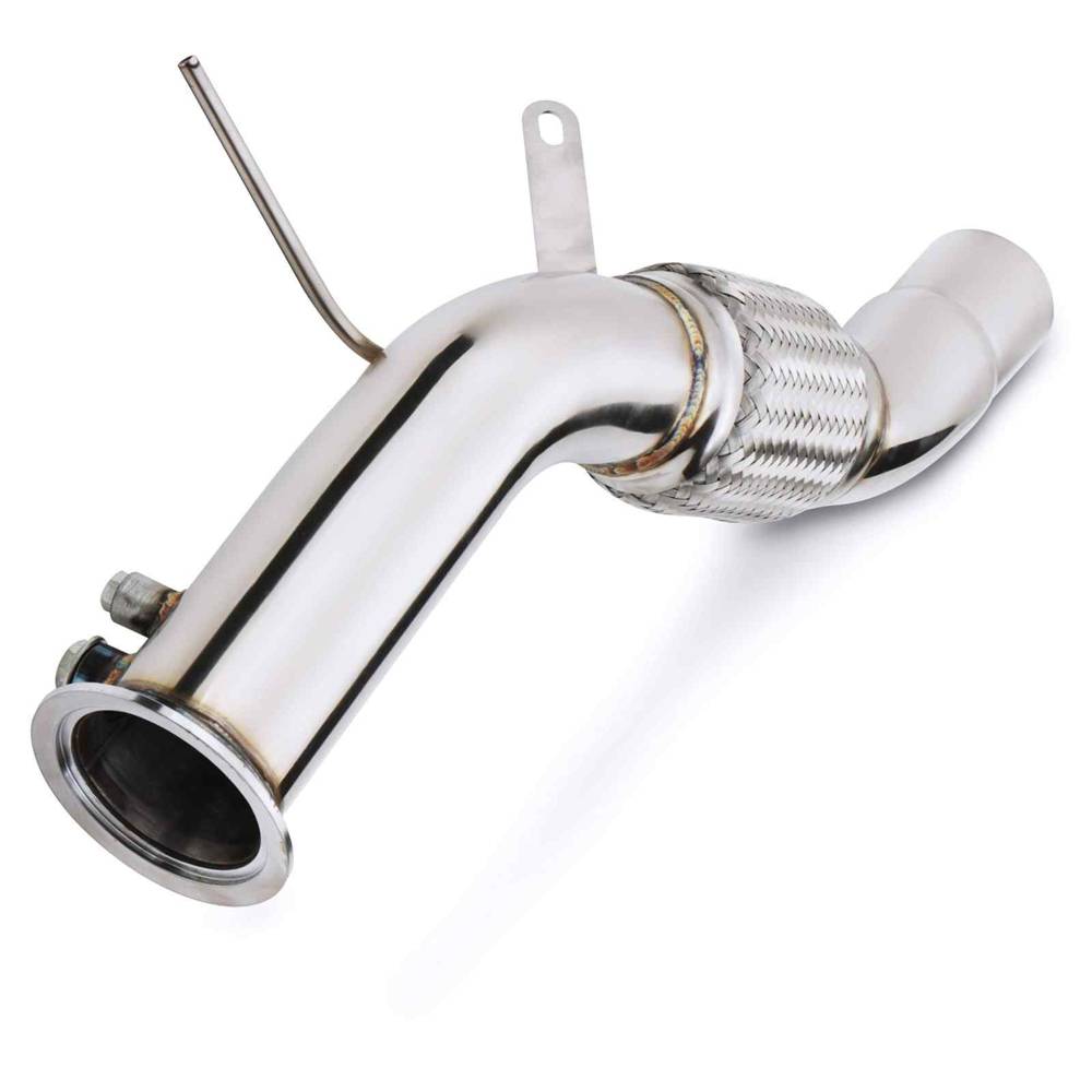 3″ Exhaust DPF Delete Downpipe – BMW 5 Series E60 E61 520D M47N2 05-06-Gravity Performance