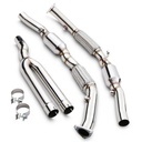 2.5″ 200 CPI Sports Cat Downpipes – VW Golf MK5 R32 3.2 04-09-Gravity Performance
