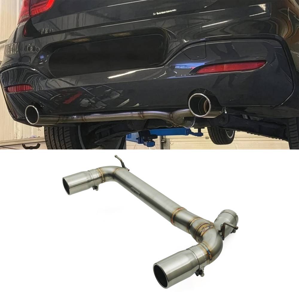 3″ Exhaust Back Box Delete – BMW 1 Series F20 F21 M140i 16-19-Gravity Performance