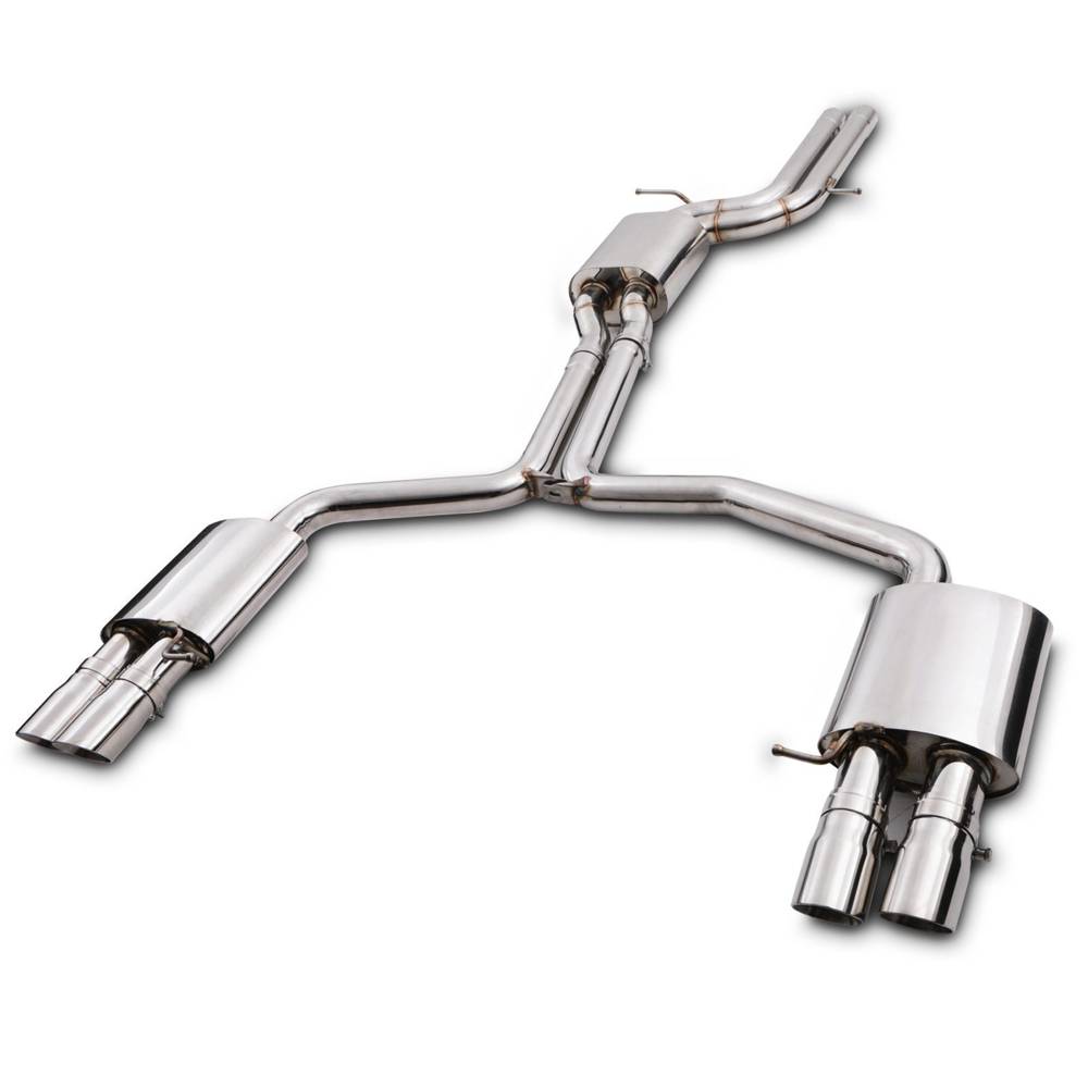 Catback Exhaust System – Audi S4 B8 3.0 TFSI V6 09-16-Gravity Performance
