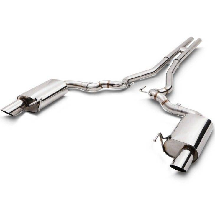 Catback Exhaust System – Ford Mustang 2.3 Ecoboost 5.0 V8 15-18-Gravity Performance