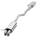 Cat Back Exhaust System – VW Transporter T5 2.5 TDI Long Wheel Base 03-09-Gravity Performance