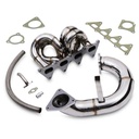 Exhaust Manifold & 3″ Decat Downpipe – Renault Megane MK2 RS RS225 / MK3 RS250 06+-Gravity Performance