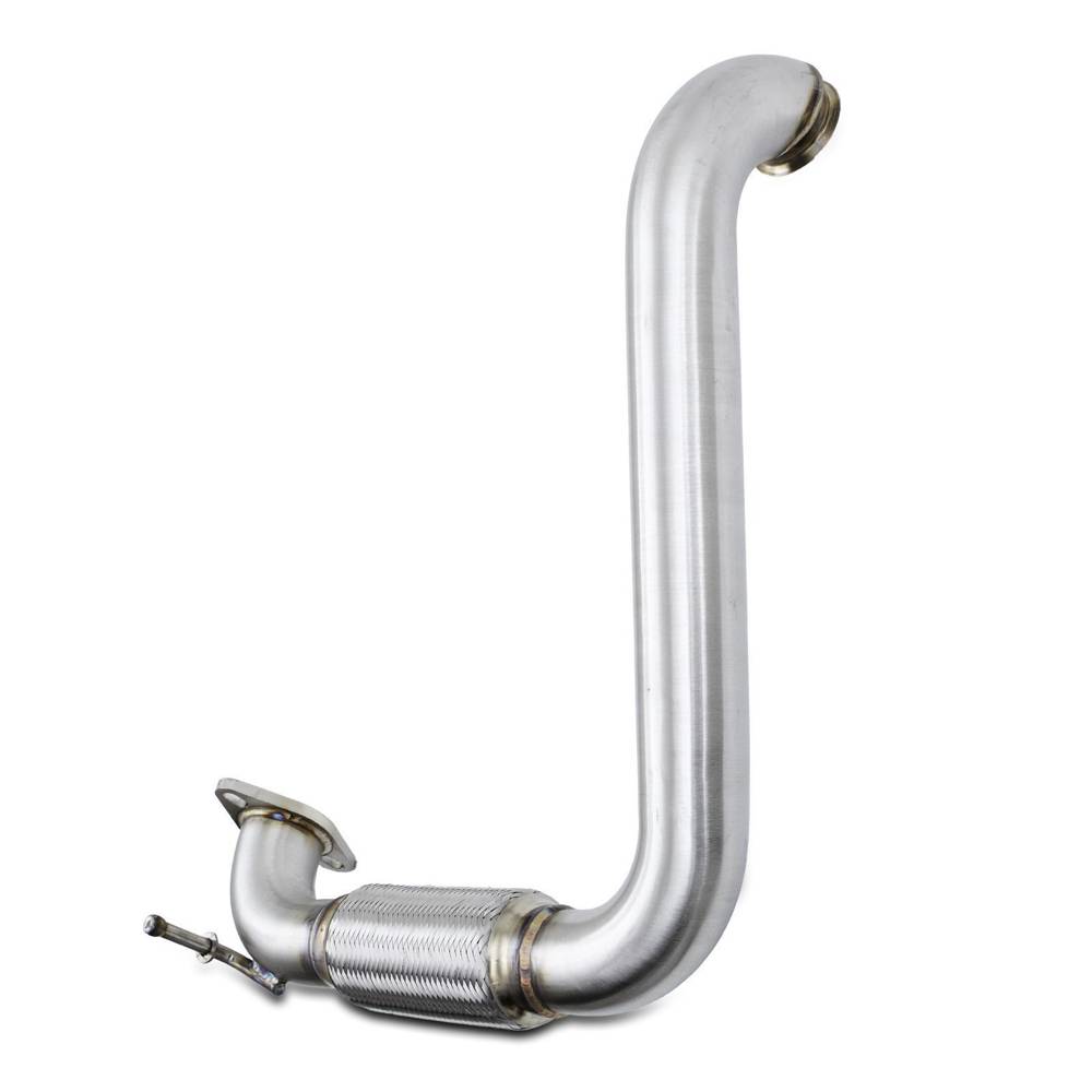 Stainless Steel Exhaust Decat Downpipe – Ford Fiesta MK6 1.6 TDCI 04-08-Gravity Performance