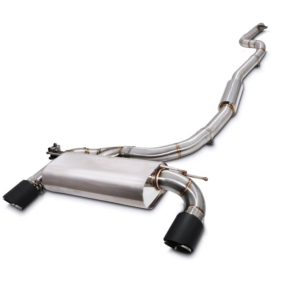 Valved Cat Back Exhaust System – BMW 1 Series F20 F21 M140i 2016-2019-Gravity Performance