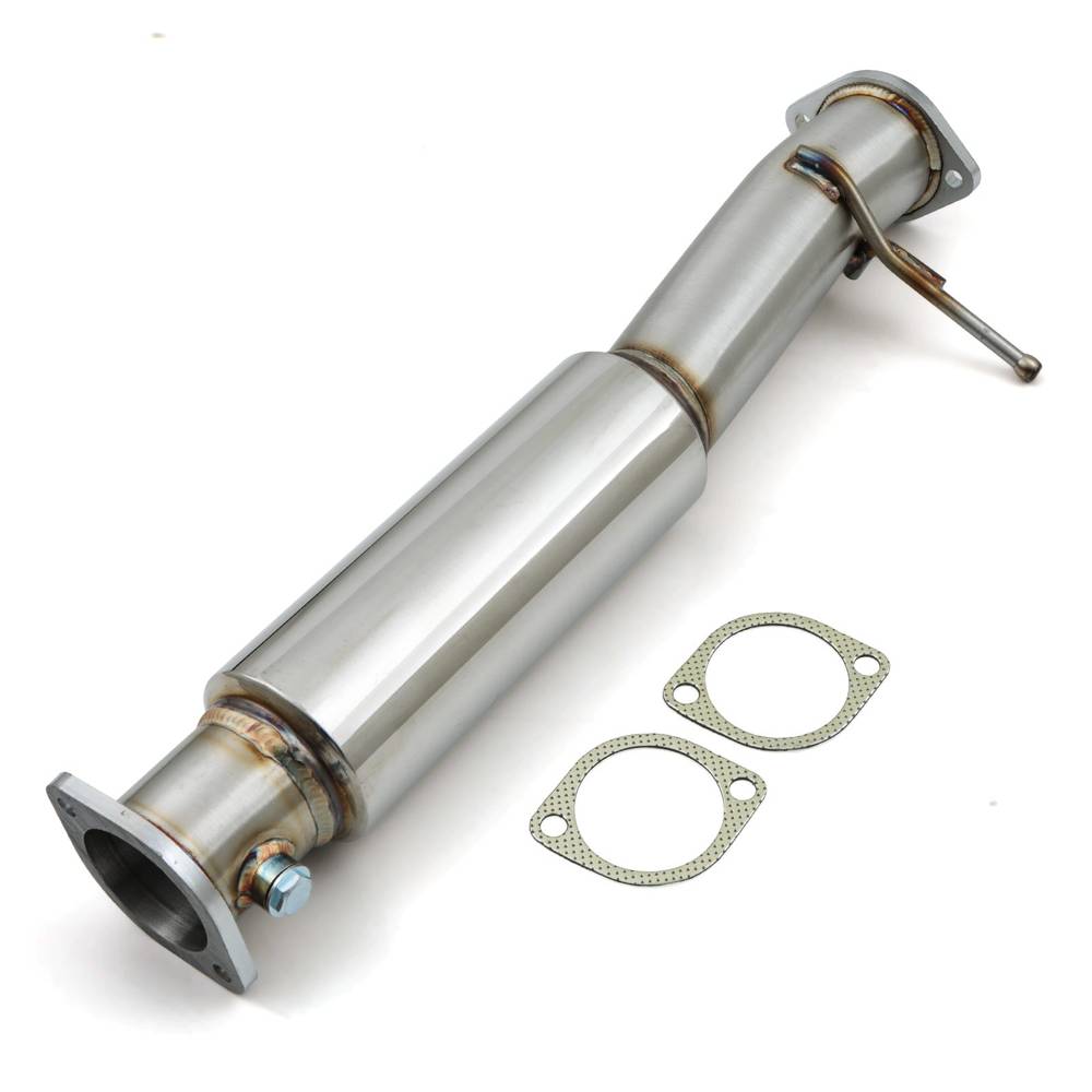 3″ SIlenced Exhaust Decat Pipe – Ford Focus MK2 ST ST225 05-11-Gravity Performance