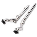 2.5″ Exhaust Decat Downpipes – Audi S4 B5 2.7 BI-Turbo 97-02-Gravity Performance
