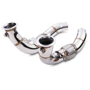 2.75″ Exhaust Decat Downpipes – BMW 5 6 Series F10 M5 / F12 M6 4.4 V8 12-16-Gravity Performance