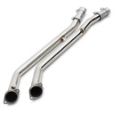 2″ Exhaust Decat Pipes – Range Rover Vogue 4.4 V8 Petrol L322 02-06-Gravity Performance