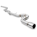 2.75″ Catback Exhaust System Single Tip – BMW 1 Series E87 118D 120D 03-07