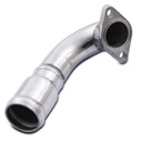 Aluminium Front Turbo Muffler Delete Hard Pipe Hose Ford Fiesta MK7 1.0 Ecoboost Zetec S 13+-Gravity Performance
