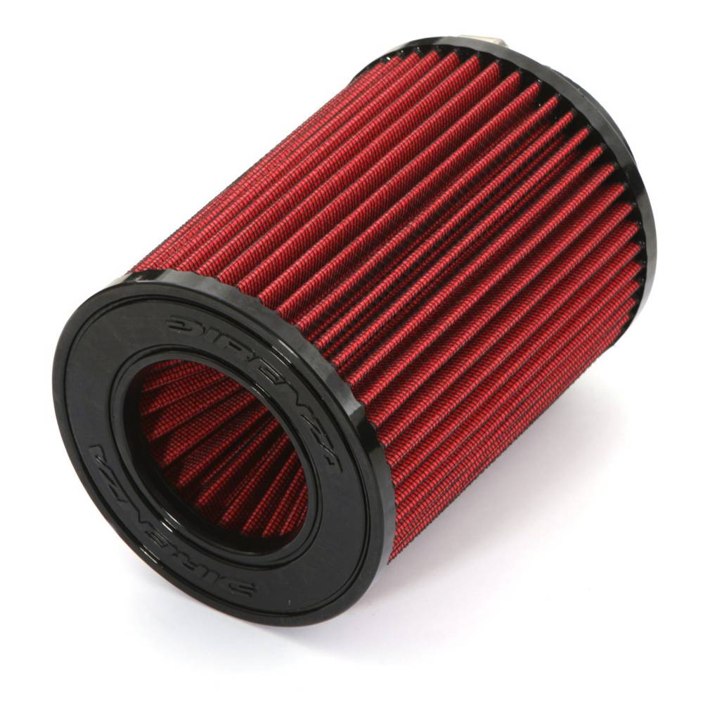 Direnza 3.5″ / 90mm – Universal – Red/Black Performance Air Filter