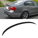 Gloss Black Rear Lip Spoiler – BMW 3 Series E90 05-12-Gravity Performance