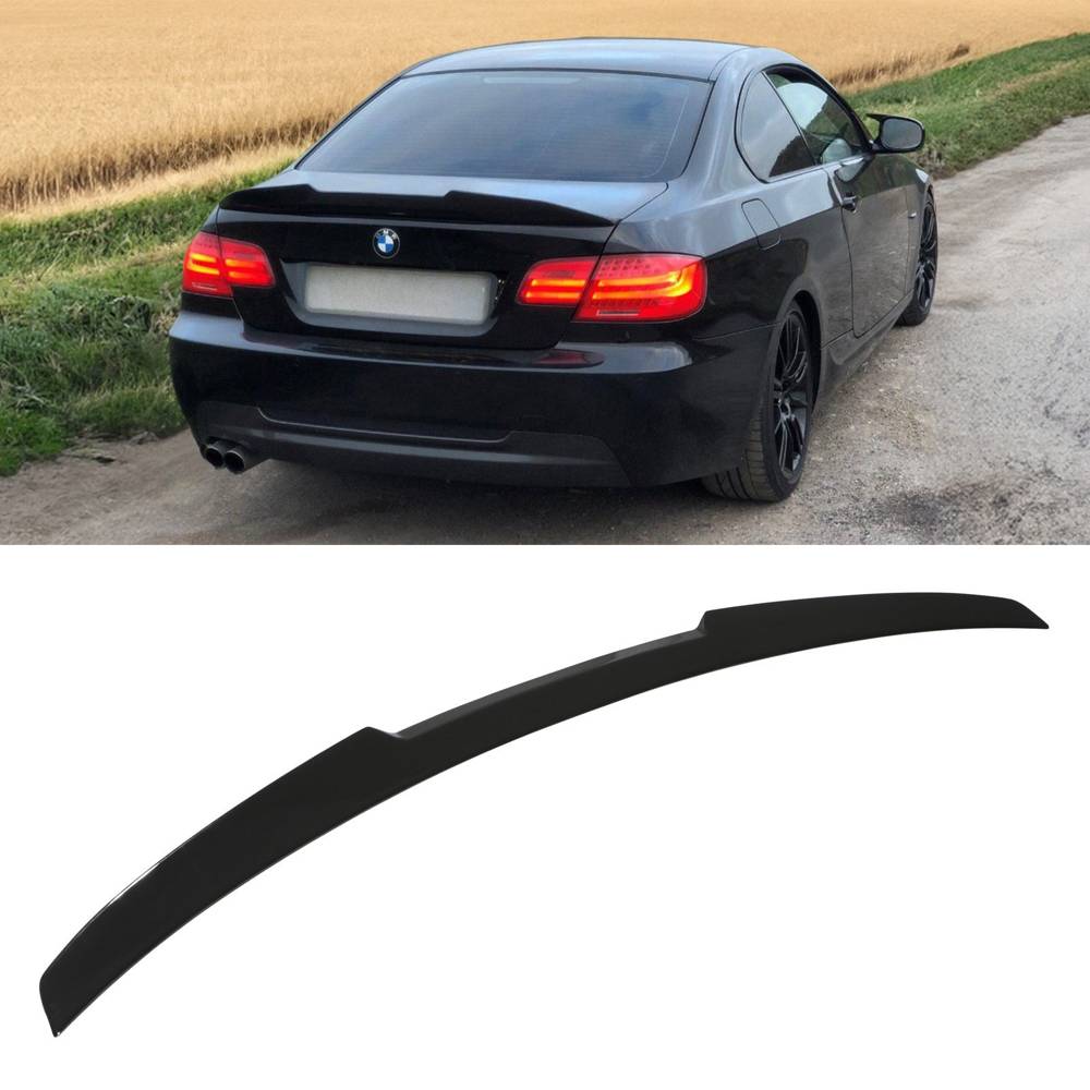 M4 Style Gloss Black Rear Spoiler – BMW 3 Series E92 Coupe 05-13-Gravity Performance