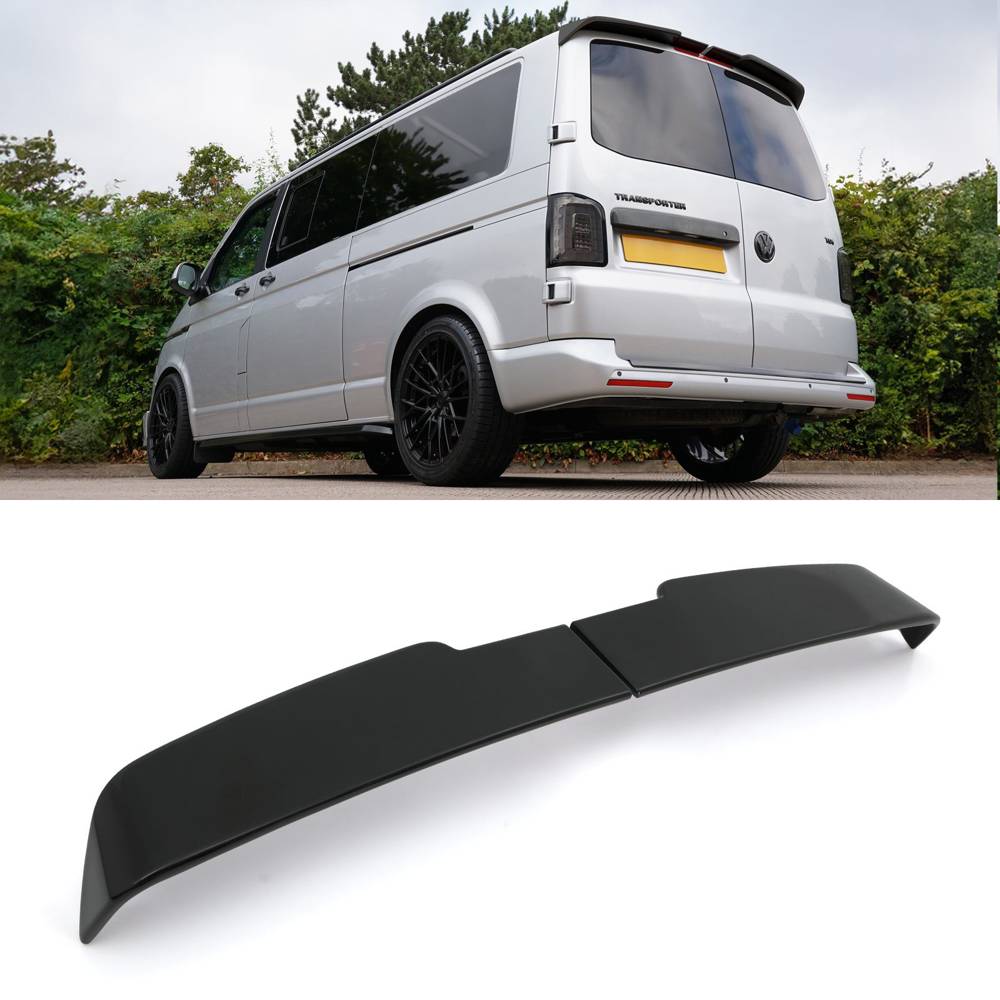 VW T5 T6 Transporter 10-21 Gloss Black Rear Spoiler-Gravity Performance