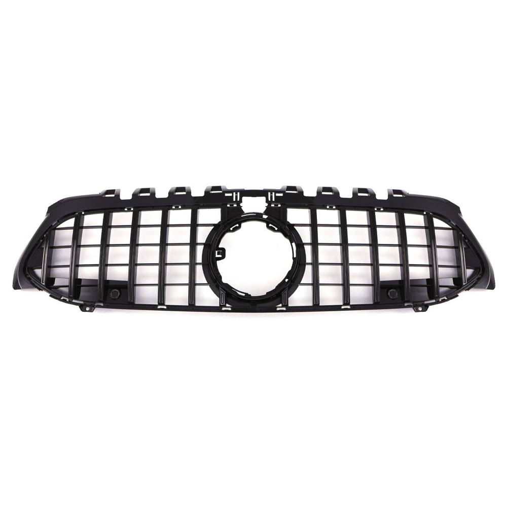 Panamericana Style Front Grille Gloss Black – Mercedes A Class W177 2018+-Gravity Performance