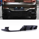 Rear Dual Exit Style Diffuser Gloss Black – BMW X6 G06 Pre-LCI 20-24
