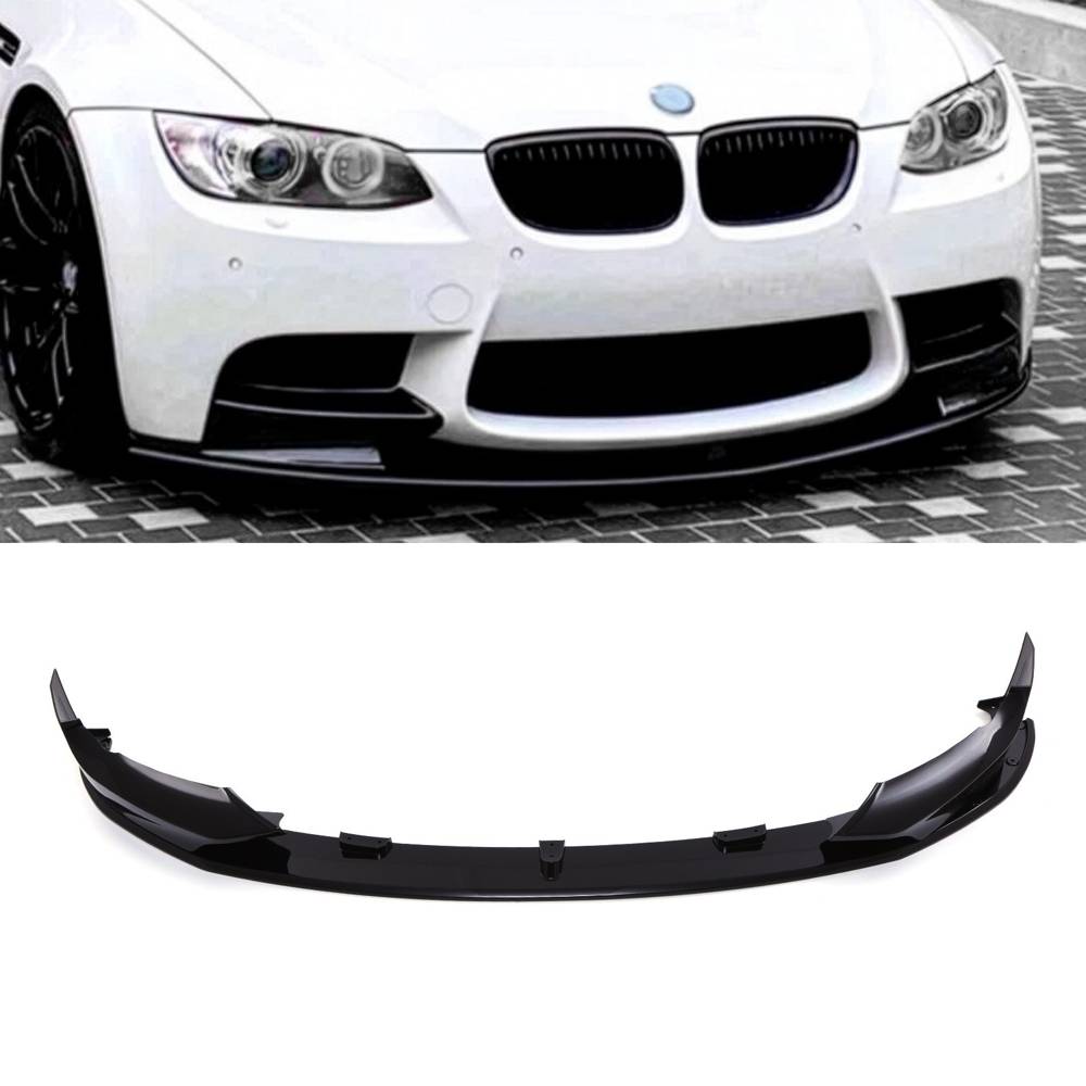Front Splitter Gloss Black – BMW 3 Series LCI E92 10-13