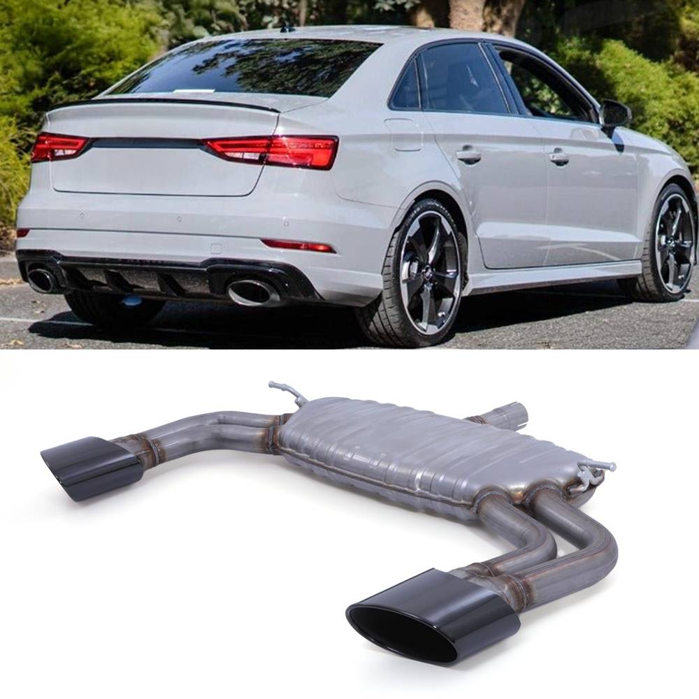 RS3 Style Exhaust Conversion – Audi A3 8V S-Line Saloon 17-20-Gravity Performance