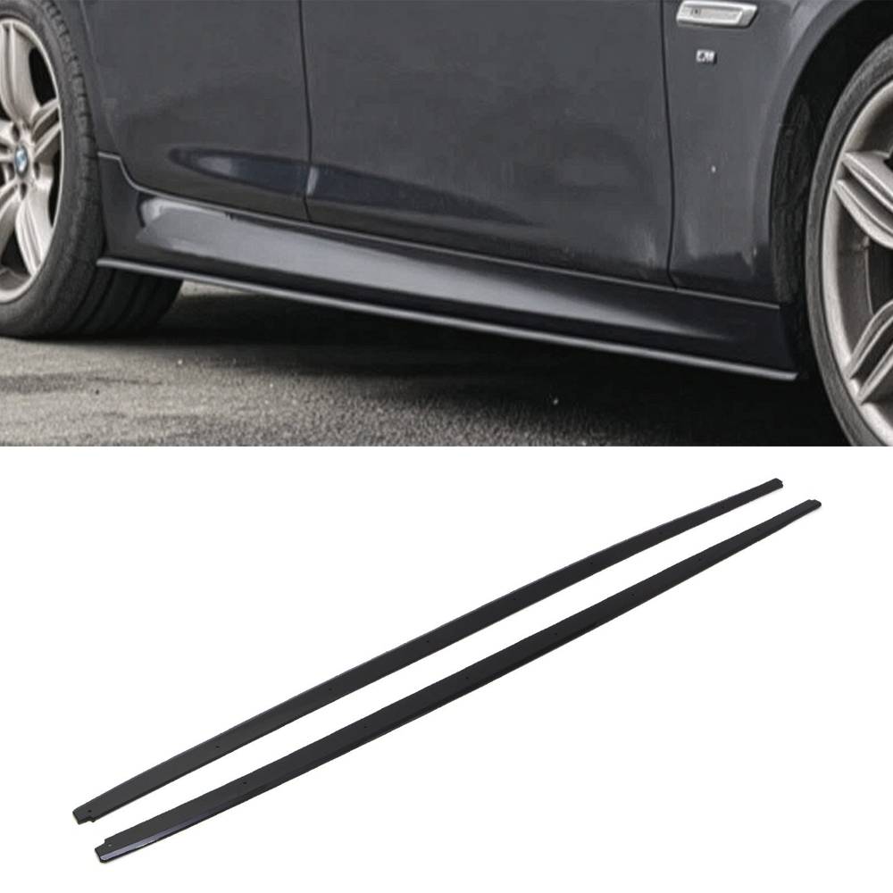 Side Skirts Gloss Black – BMW 5 Series F10 2010–2016-Gravity Performance
