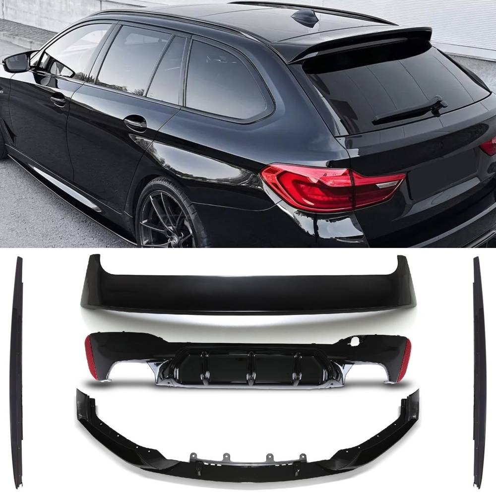BMW 5 Series G31 Touring 2018-2020 – Gloss Black Aero Kit-Gravity Performance