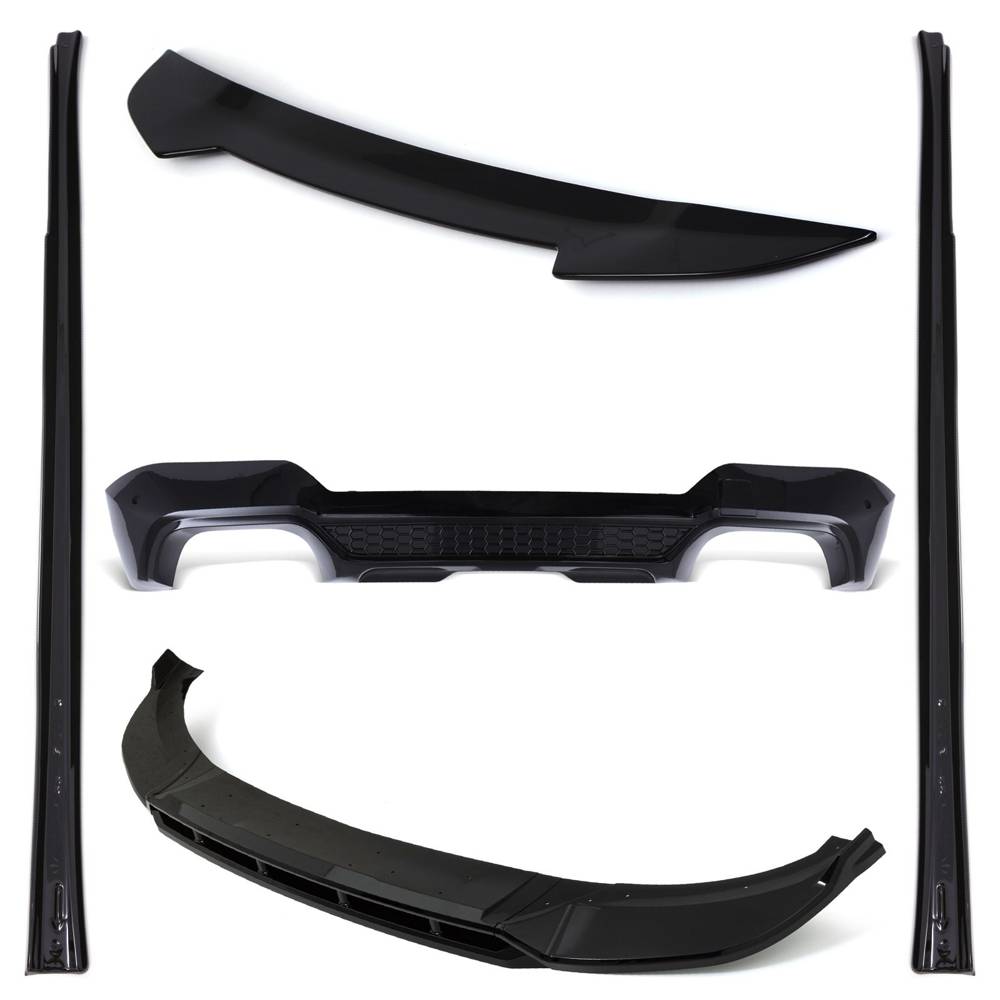 Aero Body Kit Gloss Black – BMW X3 G01 LCI 2022+-Gravity Performance