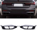 Exhaust Tip Trim Gloss Black – BMW 7 Series G11 2019–2022-Gravity Performance