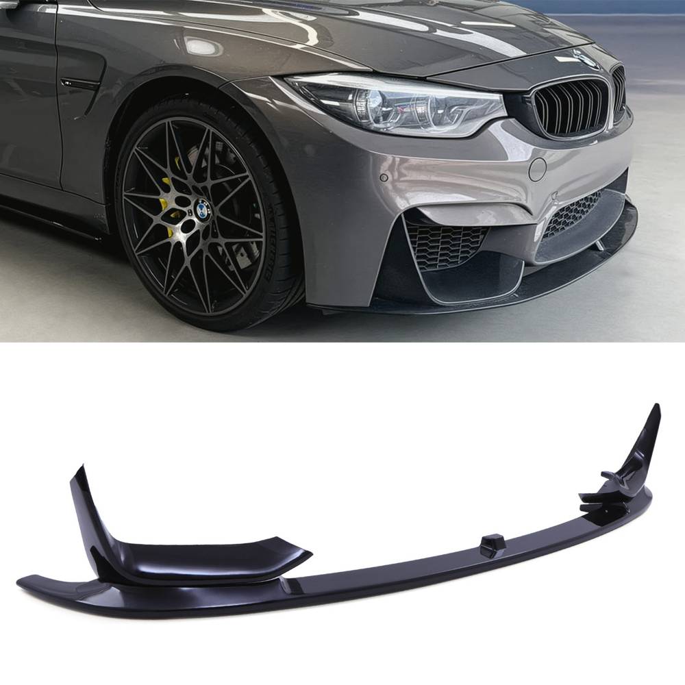 Front Splitter Gloss Black – BMW M3 F80 | M4 F82 14-20