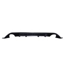 Dual Exit Rear Diffuser Gloss Black – Volkswagen Golf MK7 12-16