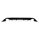 Dual Exit Rear Diffuser Gloss Black – VW Golf GTI MK7 12-16
