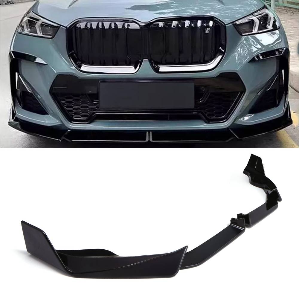 M Performance Style Front Splitter Gloss Black – BMW X1 U11 2023+-Gravity Performance