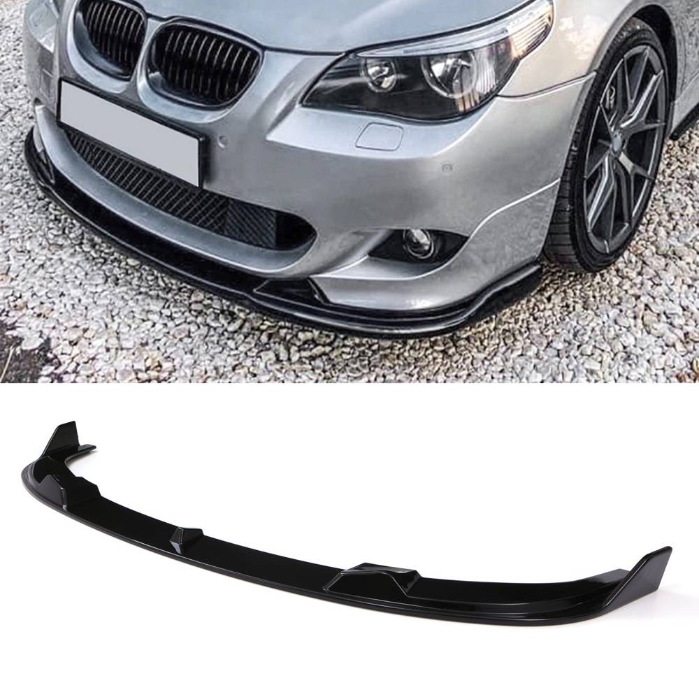 M Performance Style Front Splitter Gloss Black – BMW 5 Series E60/E61 03–10-Gravity Performance