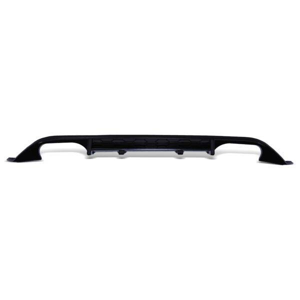 Quad Exit Rear Diffuser Gloss Black – Volkswagen Golf MK7 13-16-Gravity Performance