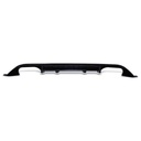 Quad Exit Rear Diffuser Gloss Black – Volkswagen Golf MK7 13-16-Gravity Performance