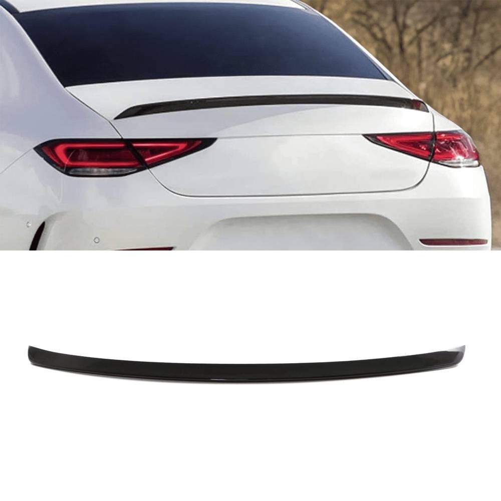 Gloss Black Rear Spoiler Lip – Mercedes Benz CLS C257 2019-2023-Gravity Performance