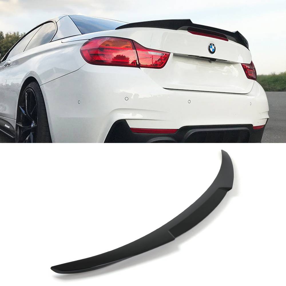 M4 Look Gloss Black Boot Spoiler – BMW 4 Series F33 Convertible 13-20-Gravity Performance