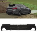 Gloss Black Dual Exit Rear Diffuser – BMW 1 Series M135i F40 2019+-Gravity Performance