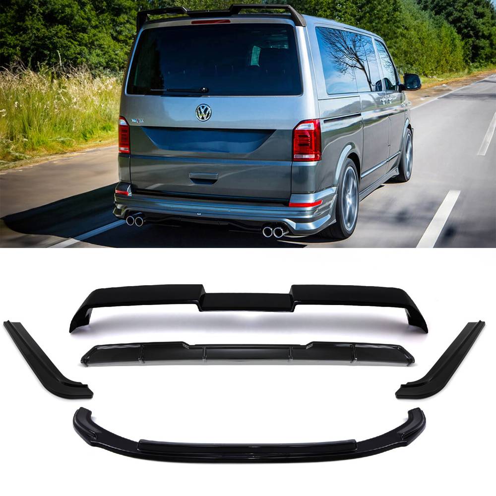 Aero Body Kit Gloss Black – VW Transporter T6/T6.1 Tailgate 2016+