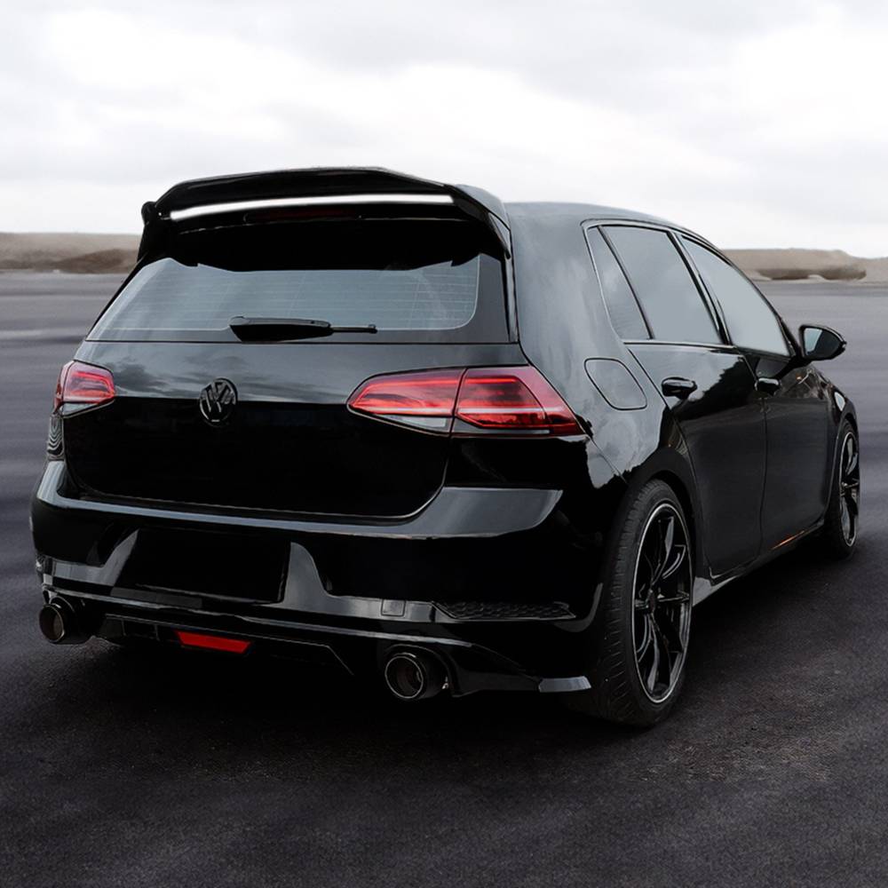 VW Golf MK7 / 7.5 GTI 12-20 Gloss Black Aspec Style Rear Spoiler-Gravity Performance
