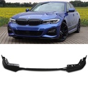 Gloss Black Front Lip Splitter – BMW 3 Series G20 2018+-Gravity Performance