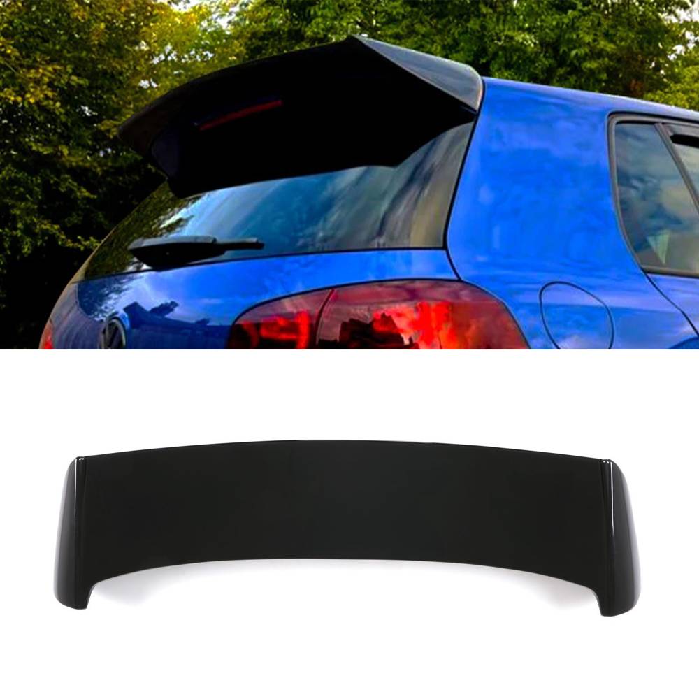 VW Golf MK6 2008-2013 Gloss Black Osir Style Rear Spoiler-Gravity Performance
