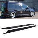 Side Skirts Gloss Black – VW Caddy MK5 LWB 2020+