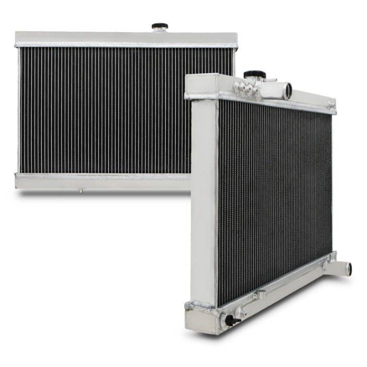 75mm Universal High Flow Radiator – 340 x 640 x 75 35mm Inlet & Outlet