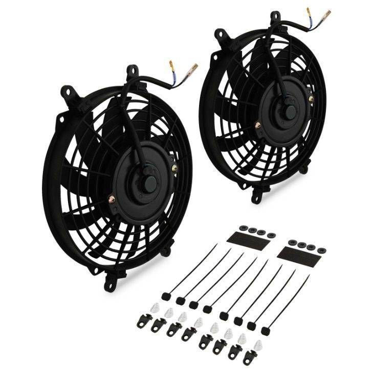 9″ Universal Curved Blade Fans Kit-Gravity Performance